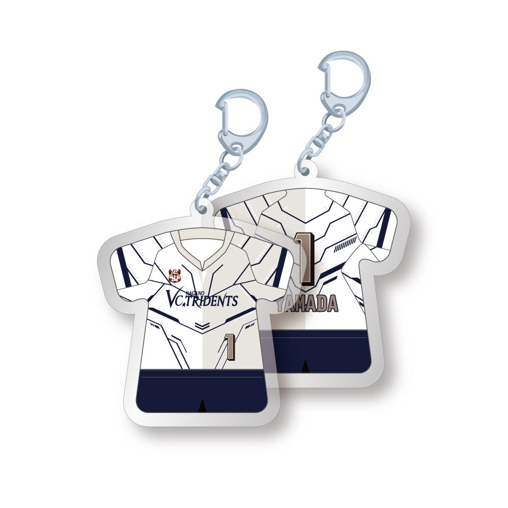 ユニフォームキーホルダー25-26 (ホワイト)