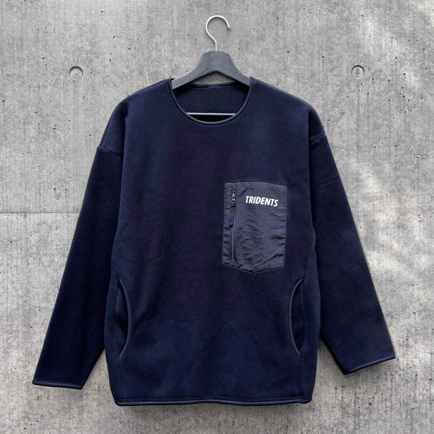 BEマイクロフリースCREWシャツ